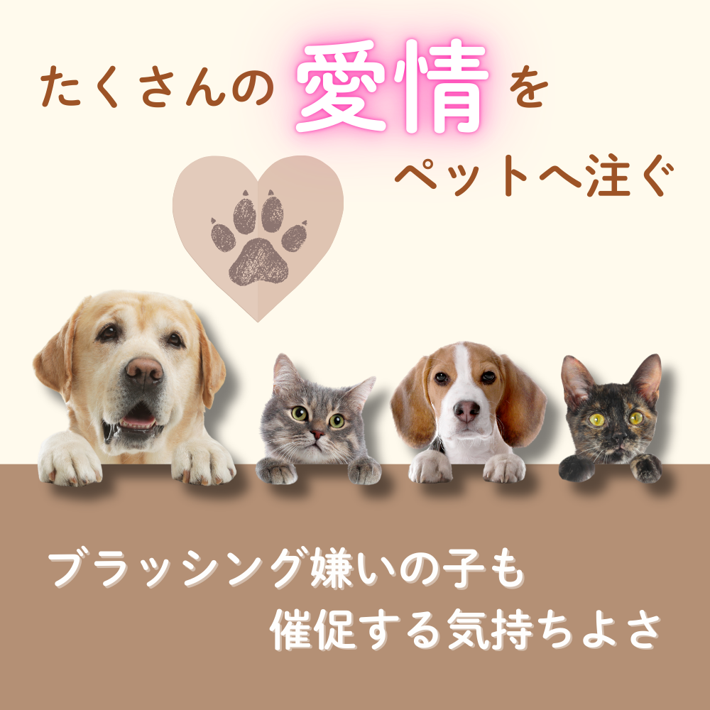 たくさんの愛情をペットに注ぐ｜ブラッシング嫌いの子も催促するほど気持ちいい
